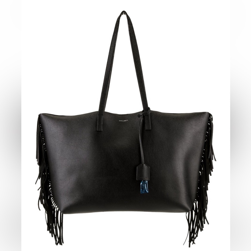 YSL Fringe Leather Tote